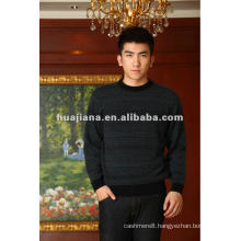 men's round neck cashmere knitting sweater